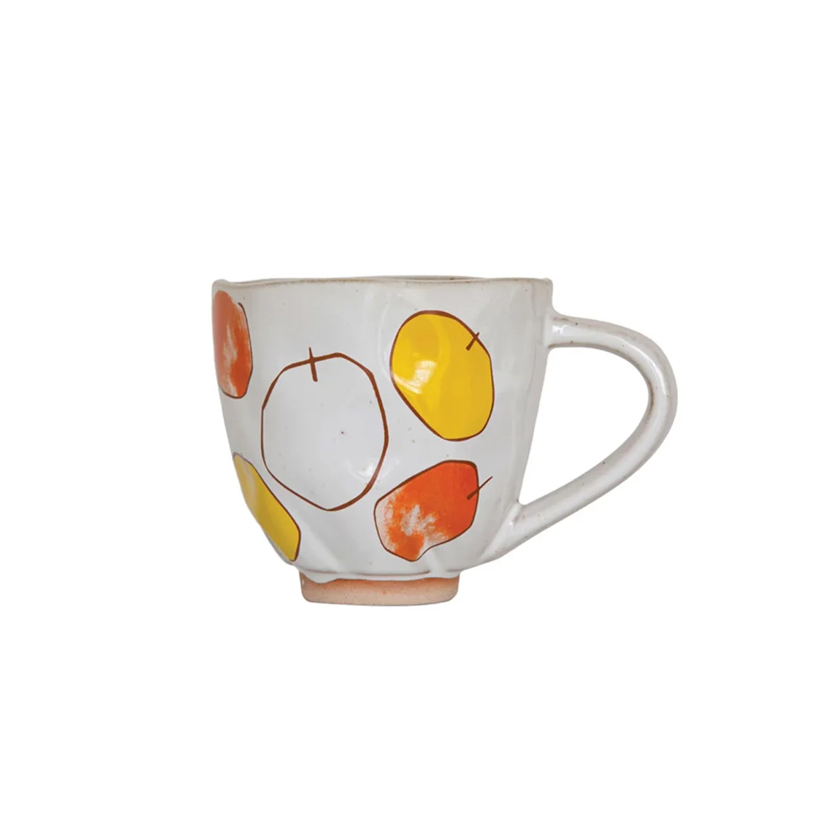 12 oz. Stoneware Mug w/ Fruit Pattern - Image 2