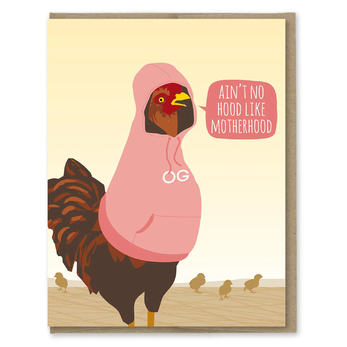 Ain't No Hood Like Motherhood Greeting Card