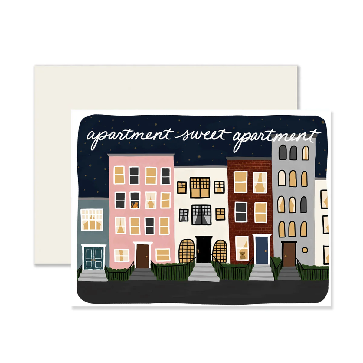 Apartment Sweet Apartment Greeting Card