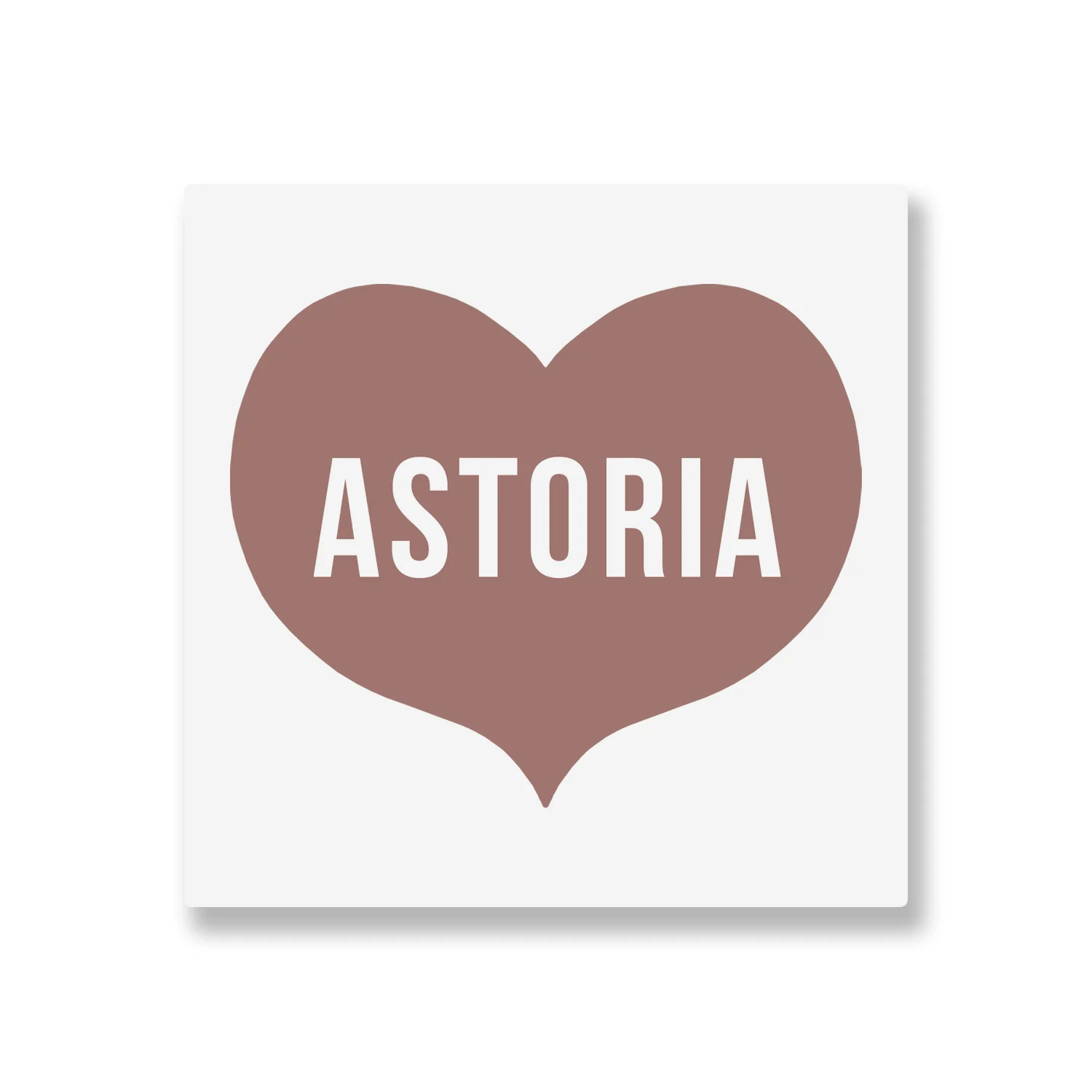 Astoria Big Heart Coaster