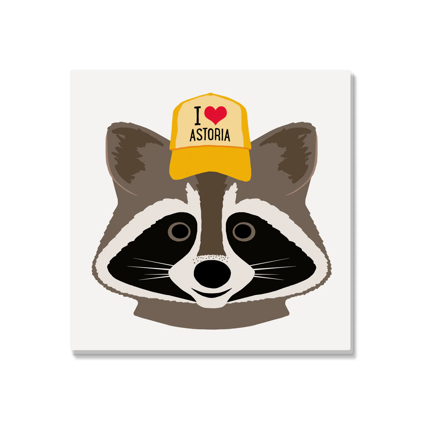 Astoria Raccoon Coaster