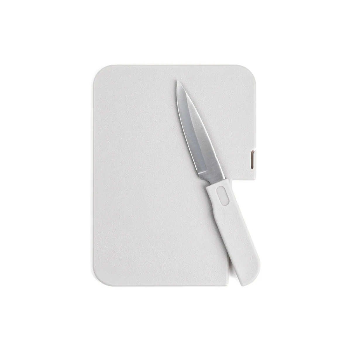 Bar Board with Built-In Knife- Grey