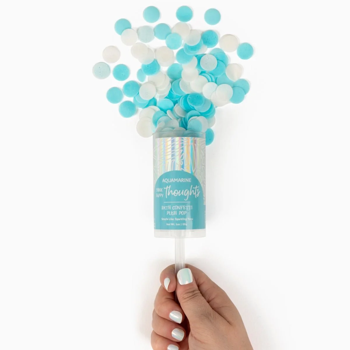 Bath Bomb Confetti Push Pop
