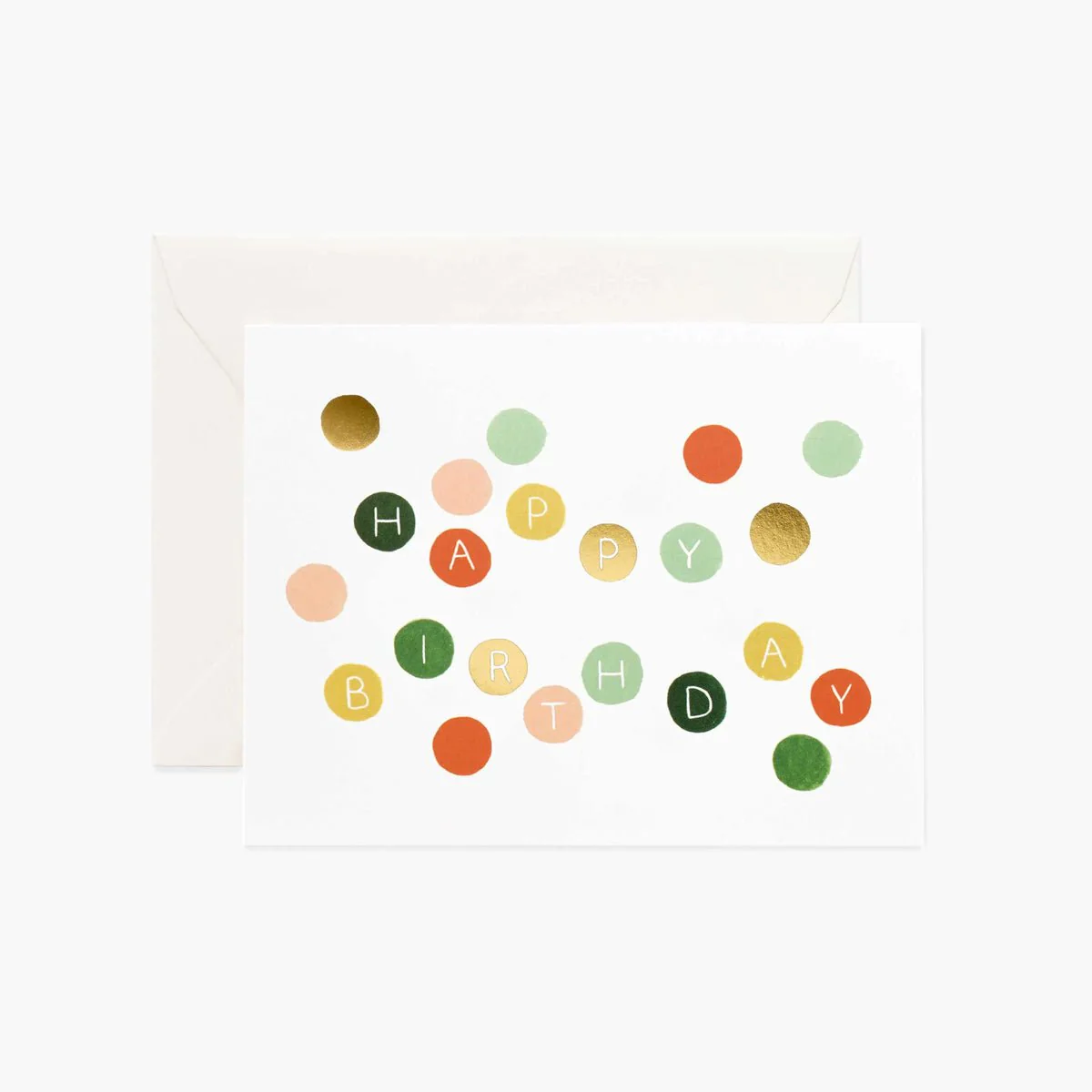 Bday Dots Birthday Greeting Card