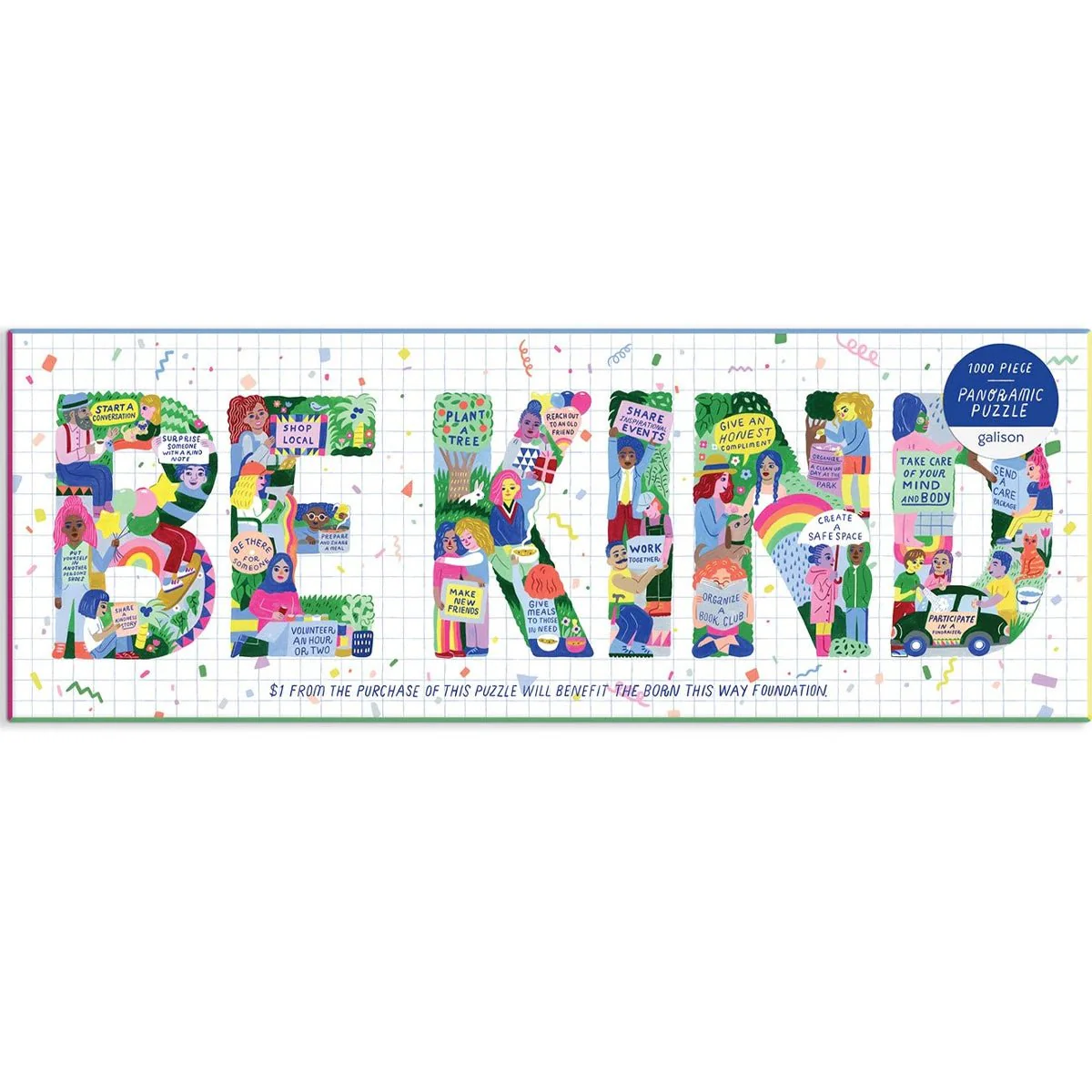 Be Kind Panoramic Puzzle - Image 2