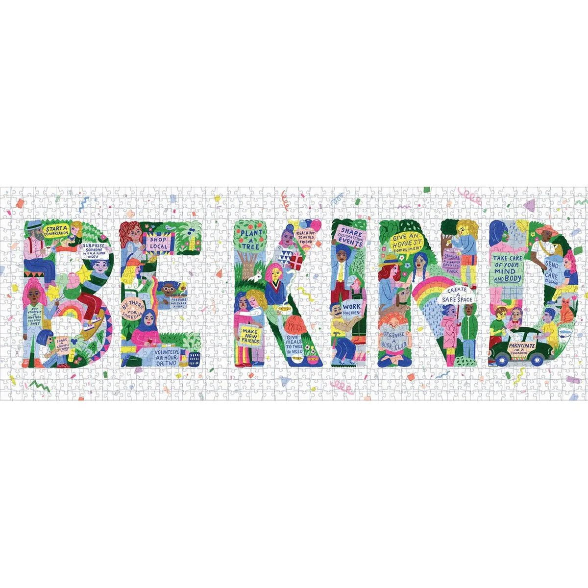 Be Kind Panoramic Puzzle - Image 3