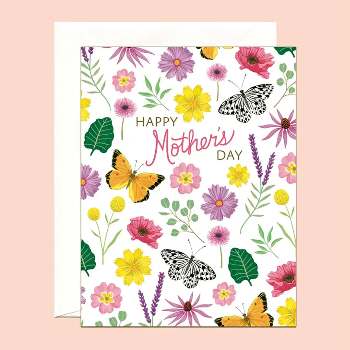 Beautiful Flora Mother's Day Greeting Card