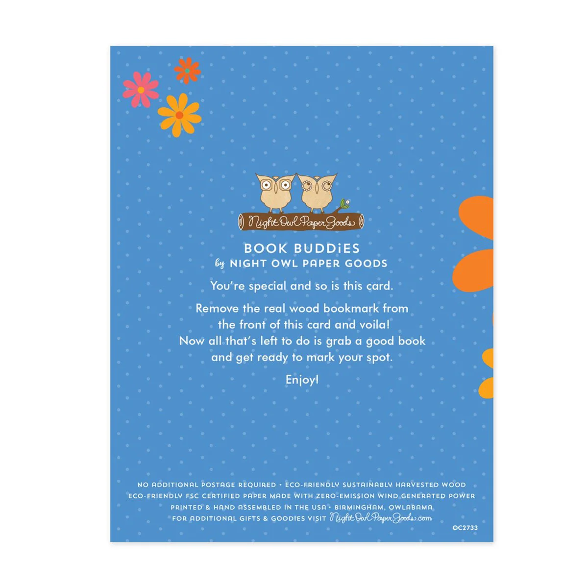 Bestie Birthday Bookmark Greeting Card - Image 2