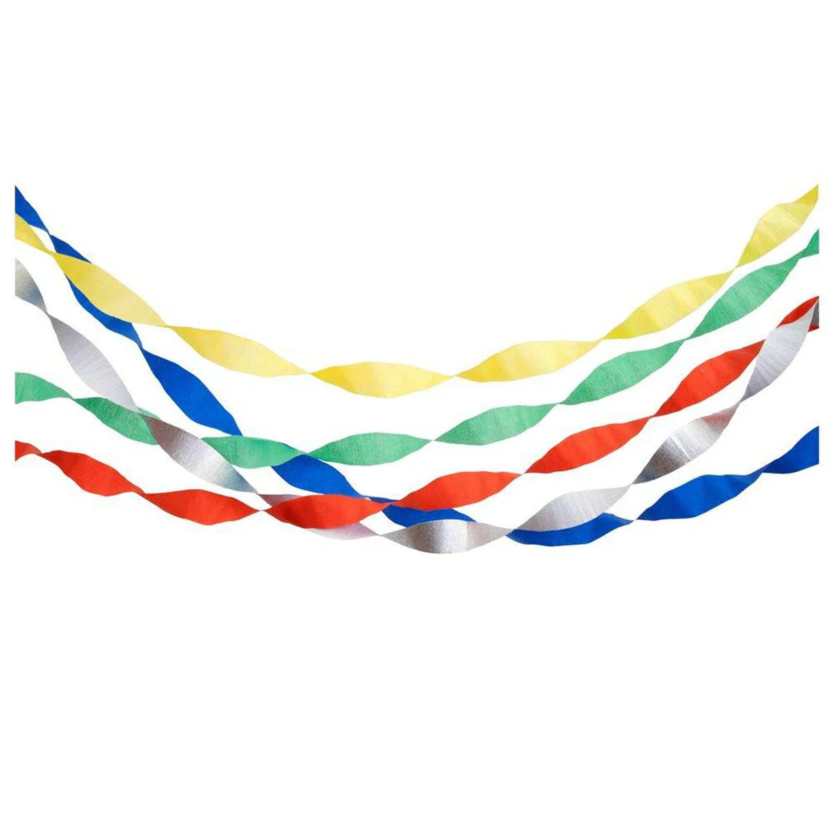 Birthday Crepe Paper Streamers