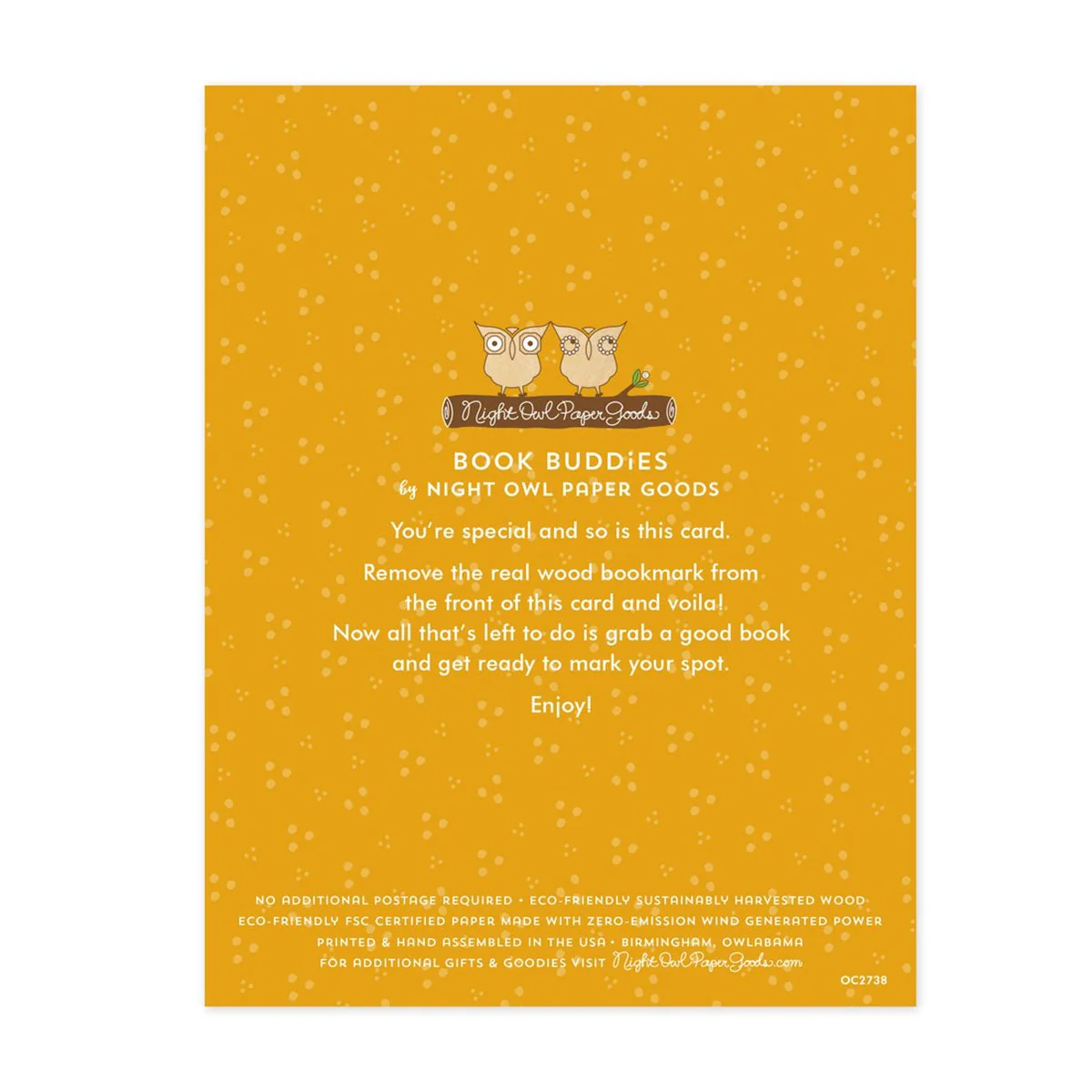 Birthday Flowers Bookmark Greeting Card - Image 2