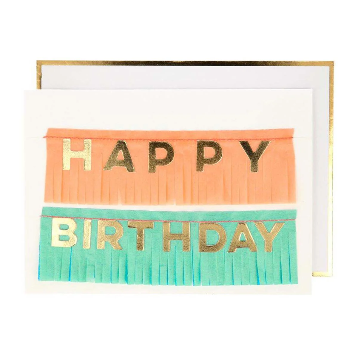 Birthday Fringe Garland Card