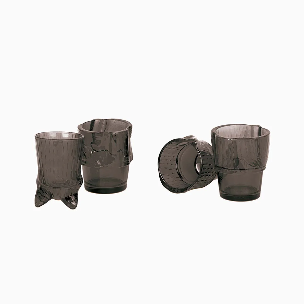 Black Kitty Stackable Glasses - Image 3