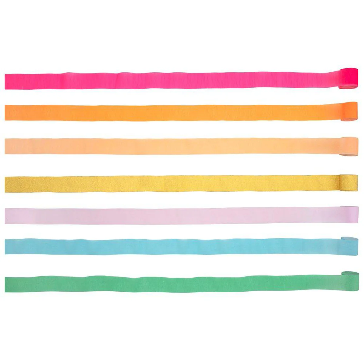 Bright Crepe Paper Streamers - Image 2