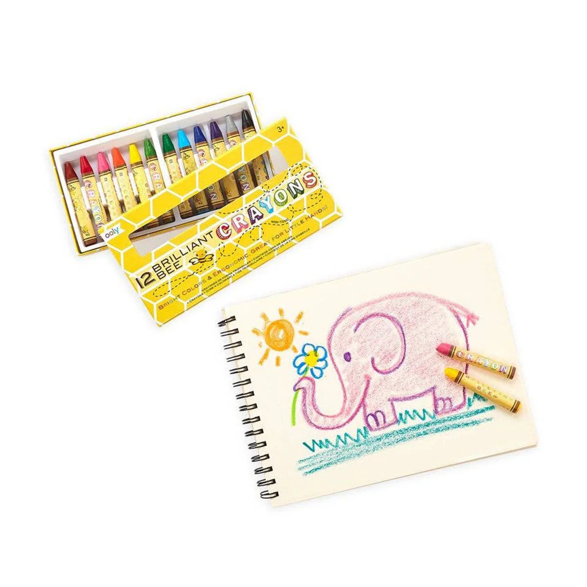 Brilliant Bee Crayons - Set/ 12 - Image 3