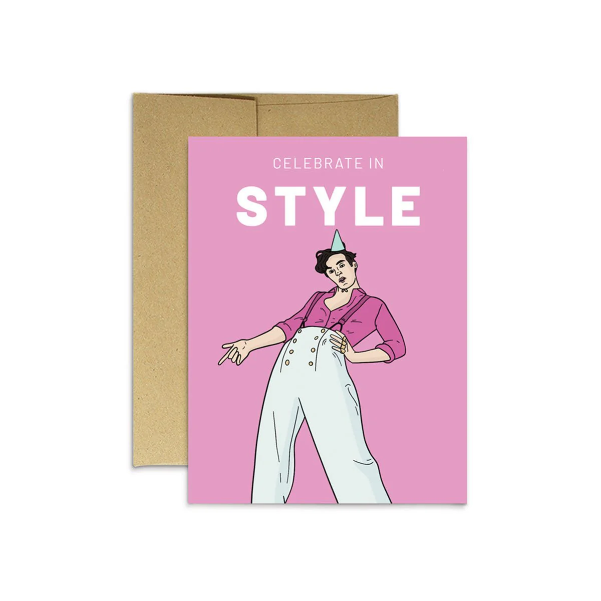 Celebrate in Styles Birthday Card
