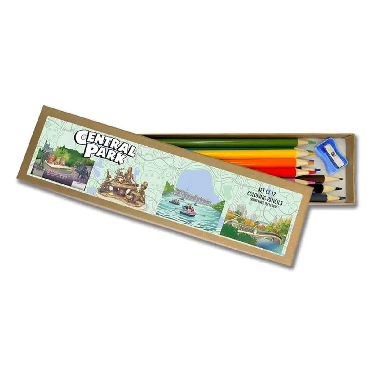 Central Park Colored Pencil Box Set