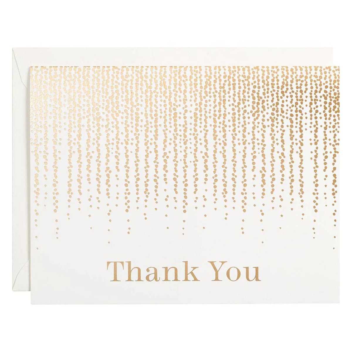 Chandelier Foil Thank You Cards - Box of 10