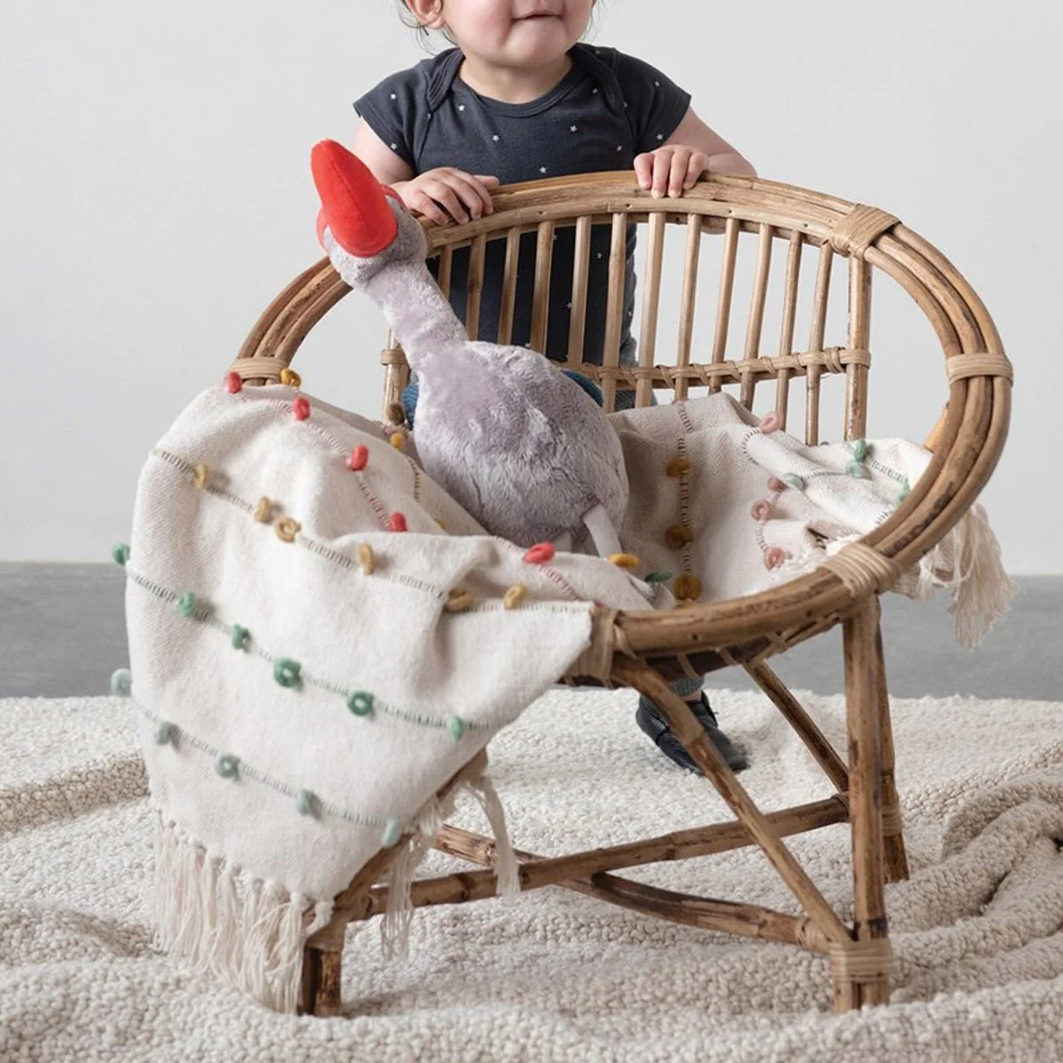 Color Loop Baby Blanket - Image 2