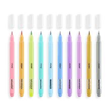 Color Lustre Metallic Brush Markers - Image 2
