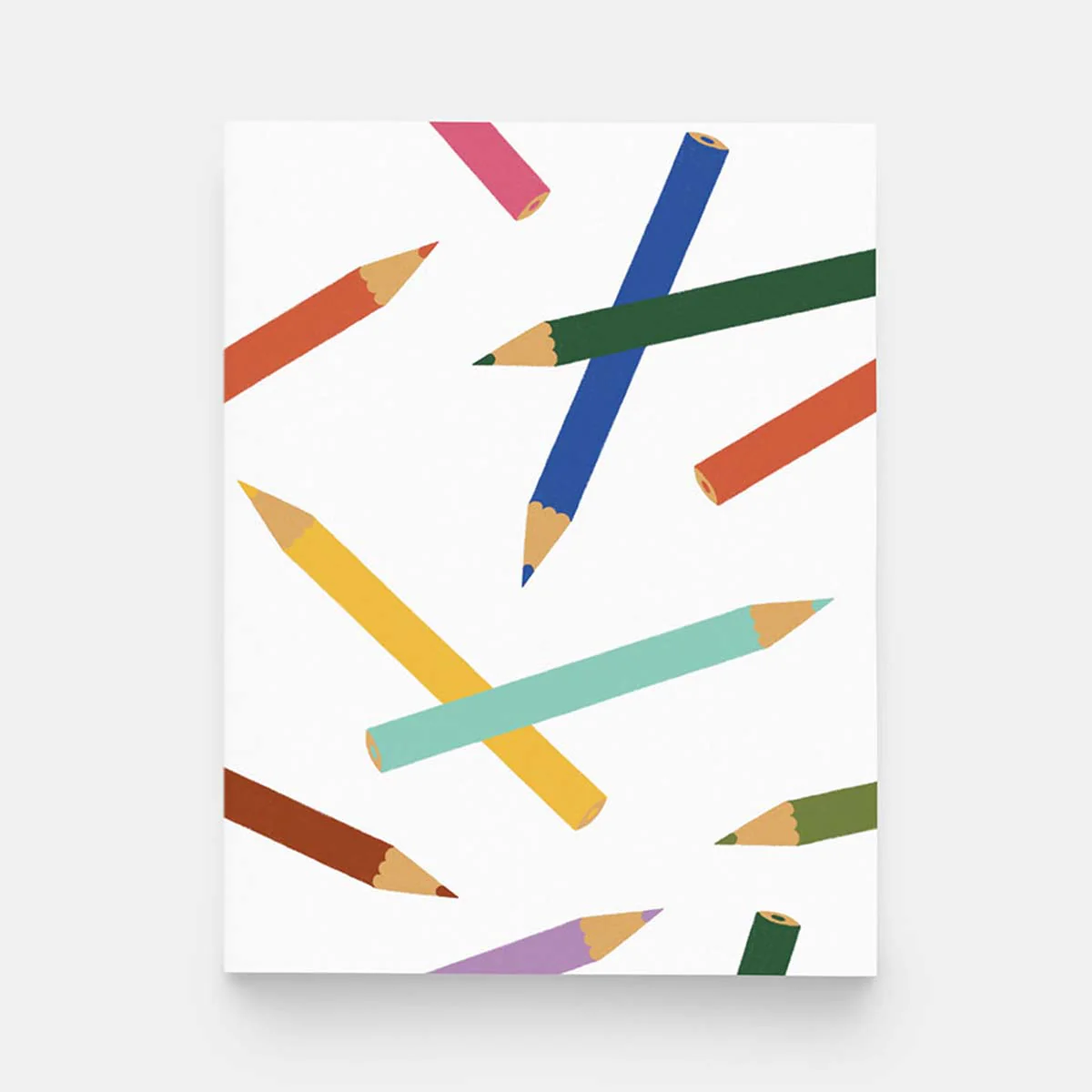 Color Pencils Greeting Card