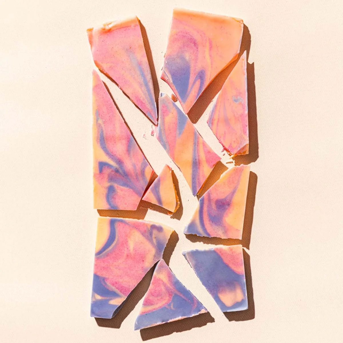 Compartes Bar - Tie Dye Rainbow Chocolate - Image 2