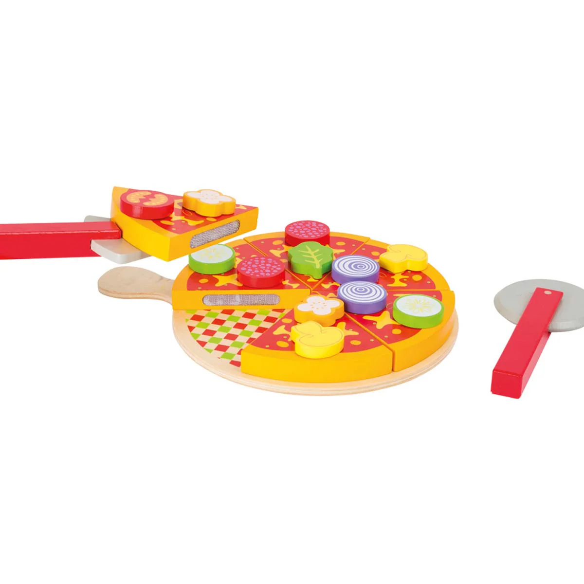 Cuttable Wooden Pizza