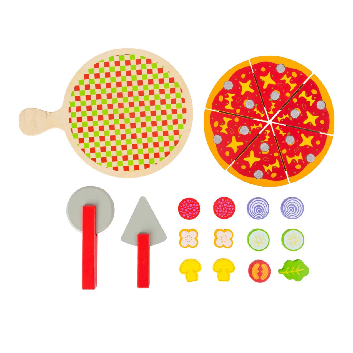 Cuttable Wooden Pizza - Image 2
