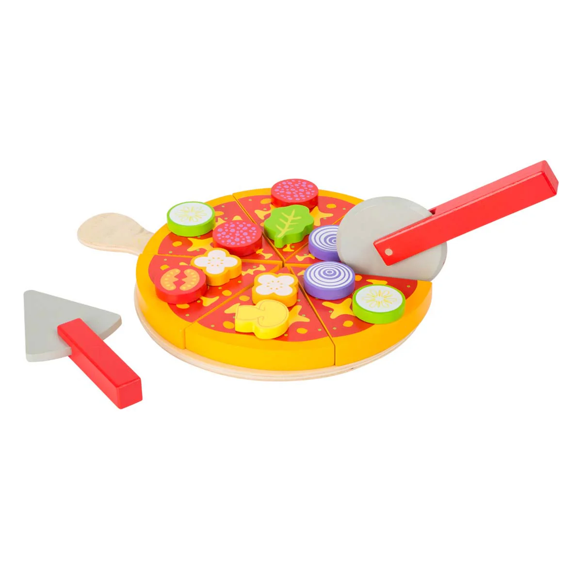 Cuttable Wooden Pizza - Image 3
