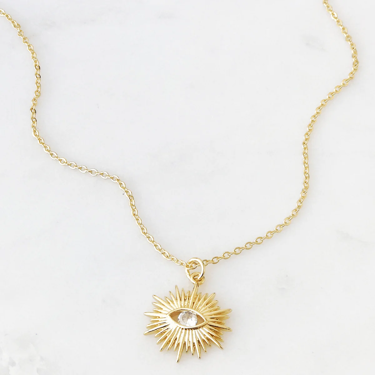 Deco Starburst Necklace