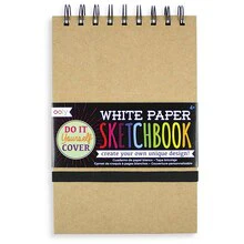 DIY White Paper Sketchbook - Image 3
