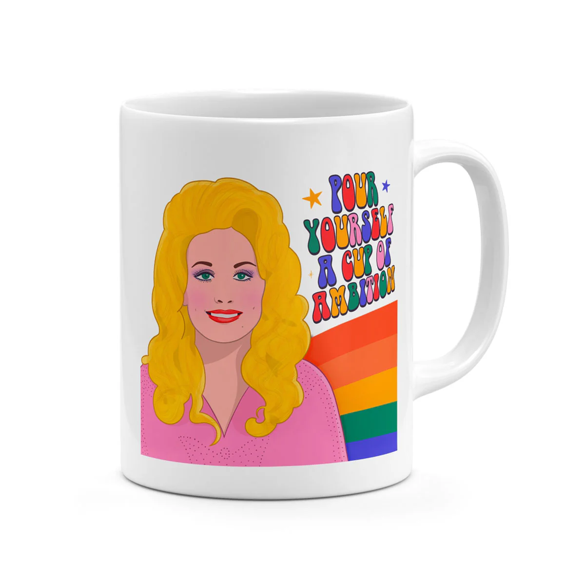 Dolly A Cup of Ambition Ceramic Mug - Image 2