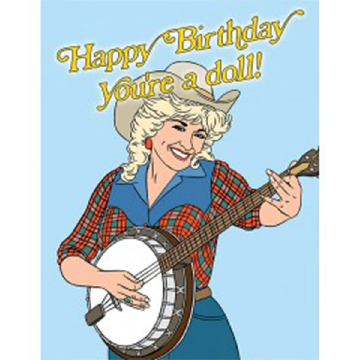 Dolly You're a Doll Birthday Card