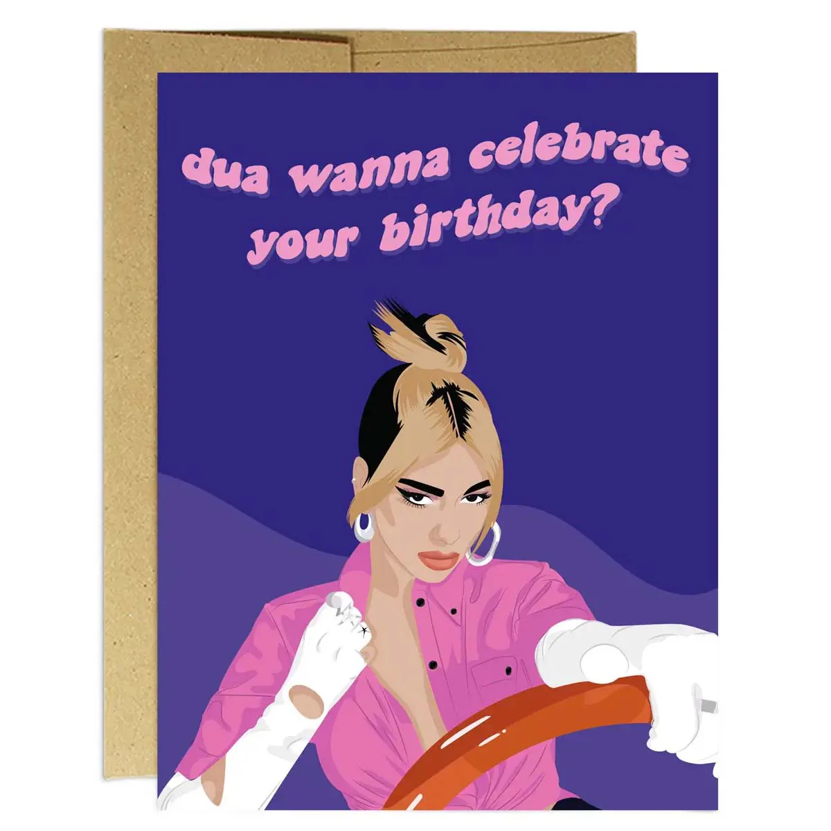 Dua Wanna Party Birthday Card