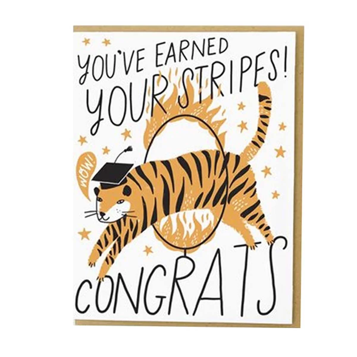 Earned Ur Stripes Greeting Card