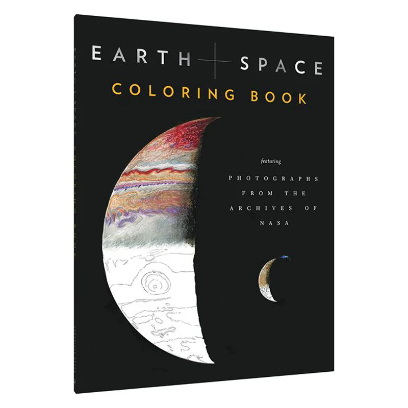 Earth and Space Coloring Book - Image 2