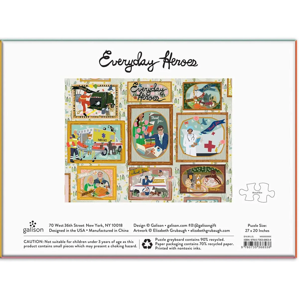 Everyday Heros 1000pc Puzzle - Image 4