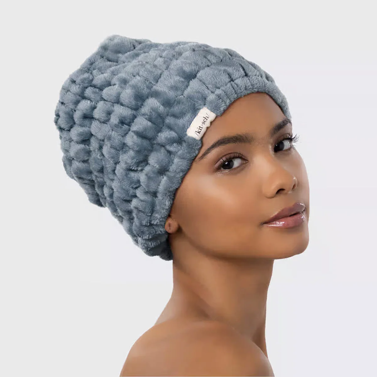 Extra Wide Spa Headband - Misty Blue - Image 2