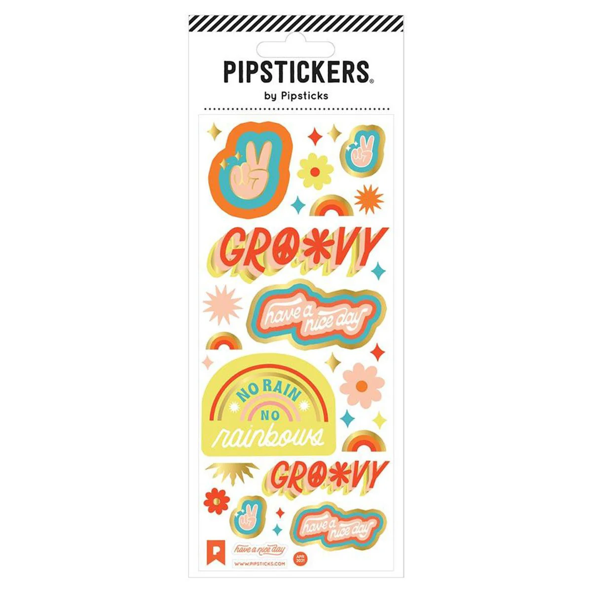 Feeling Groovy Sticker Sheet