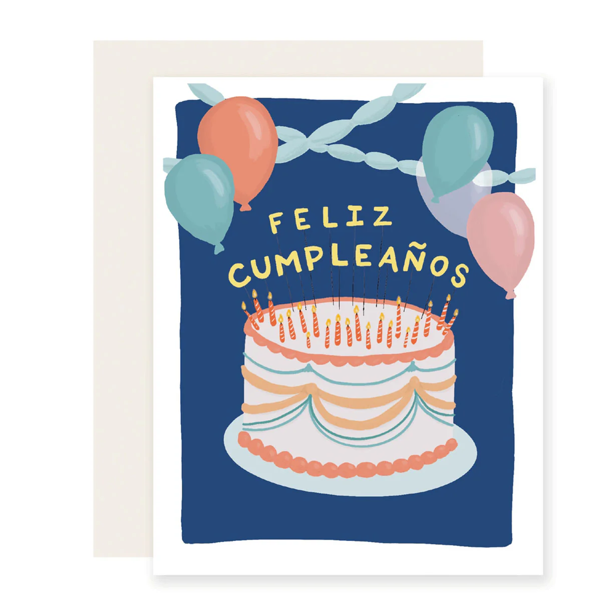 Feliz Cake Greeting Card - Image 2