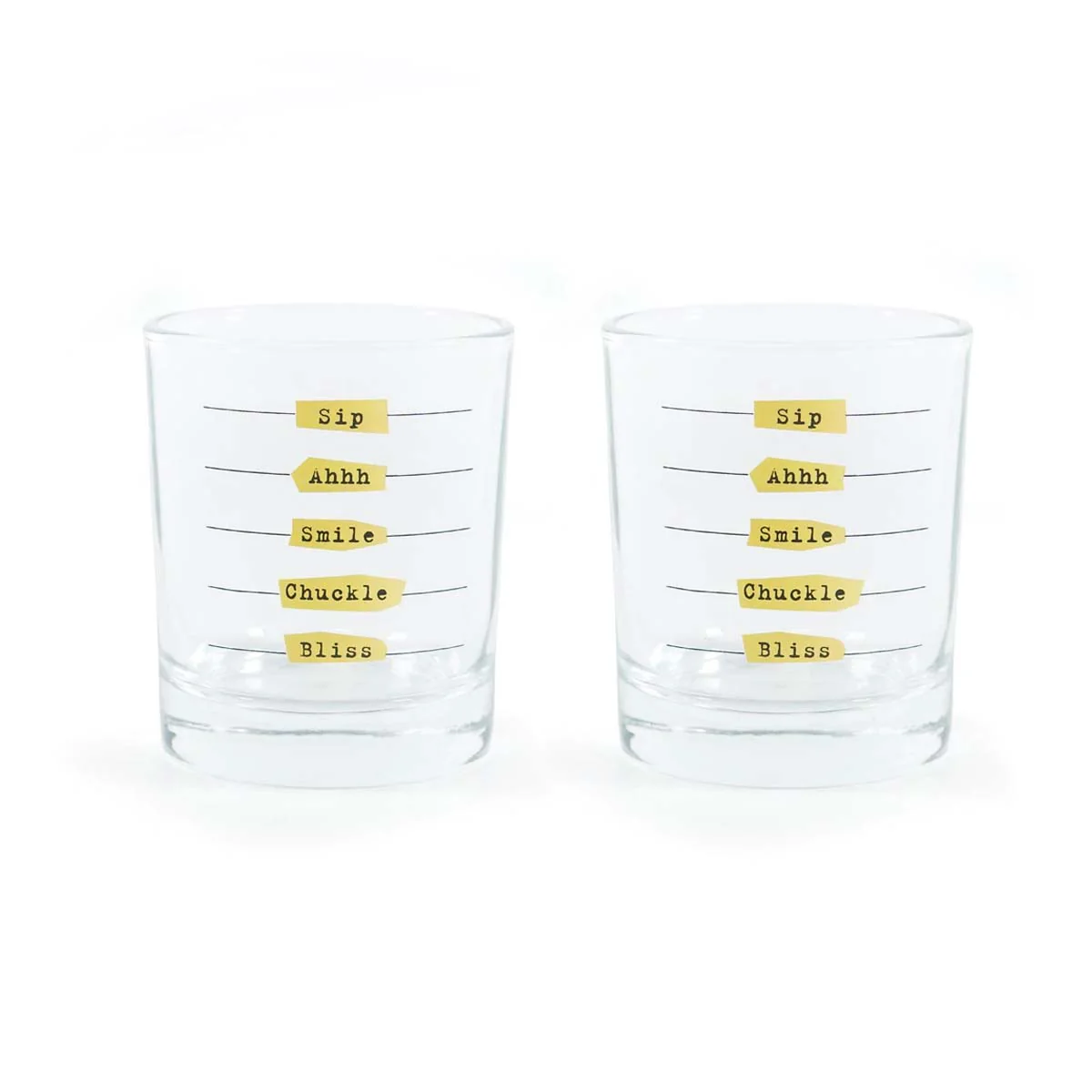Five Stages To Happiness Glasses