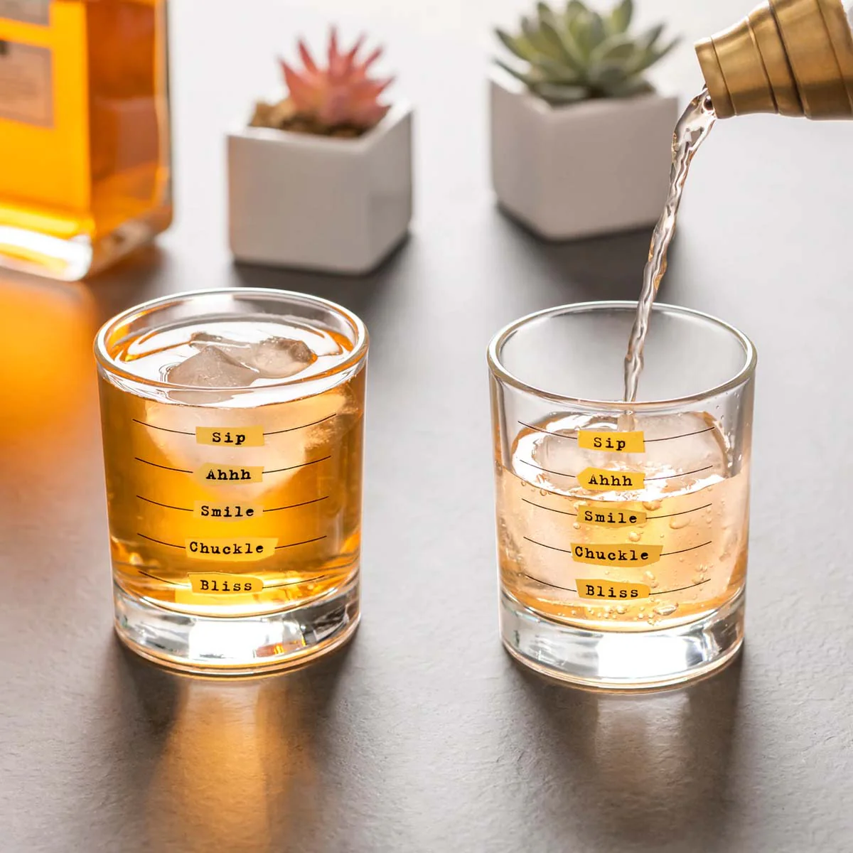 Five Stages To Happiness Glasses - Image 2