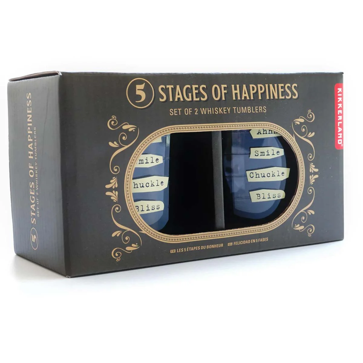Five Stages To Happiness Glasses - Image 3
