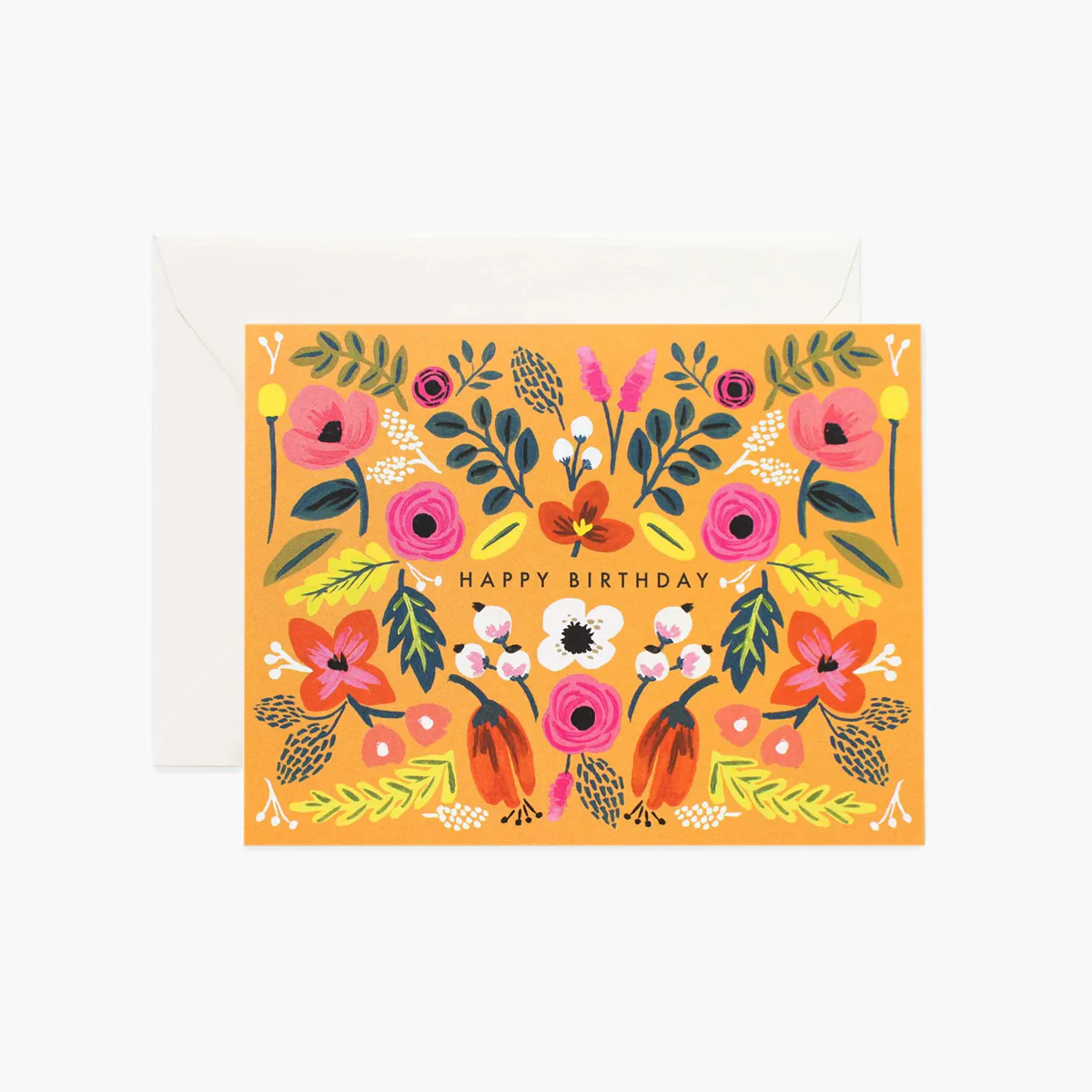 Folk Birthday Greeting Card - Image 3
