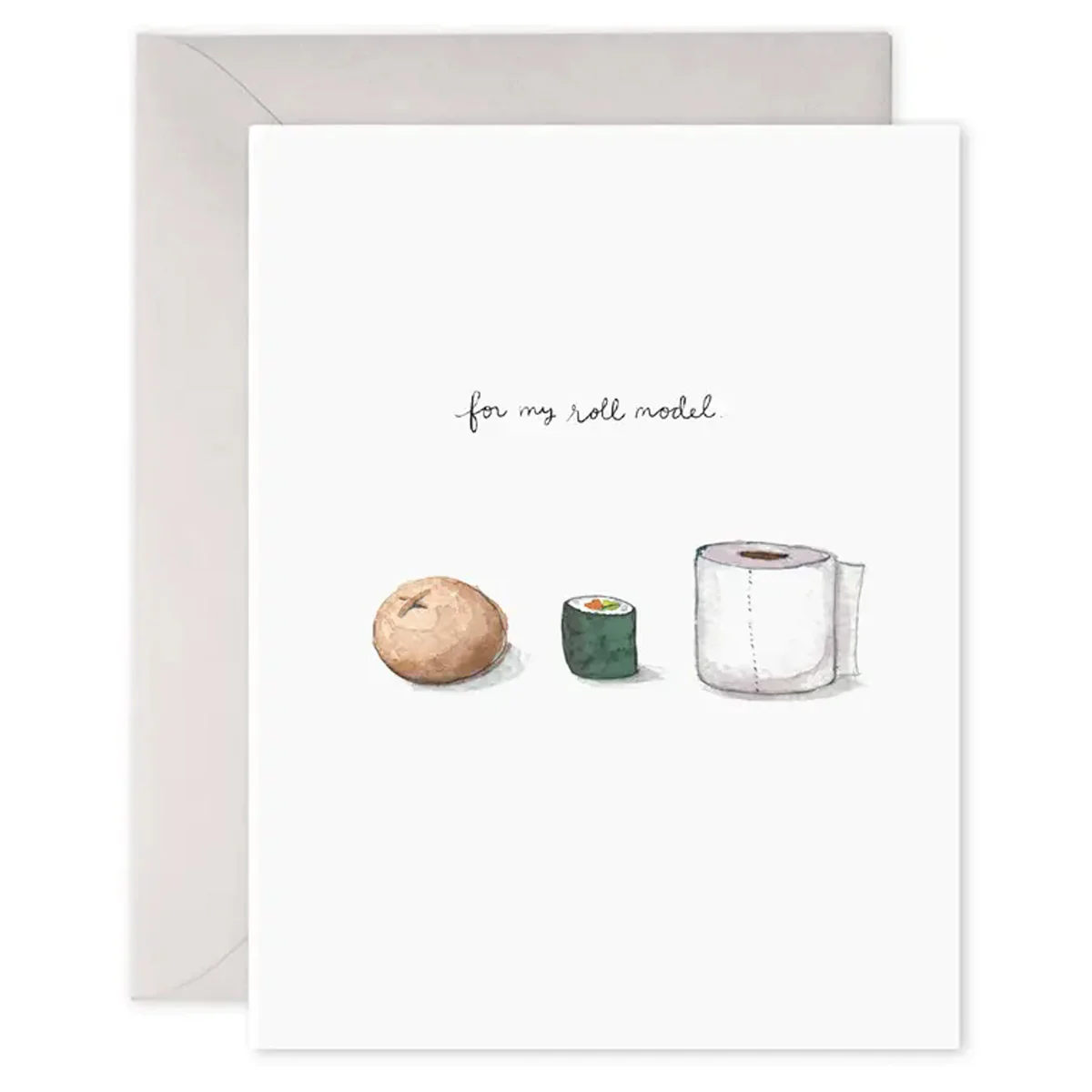 For My Roll Model Greeting Card - Image 2