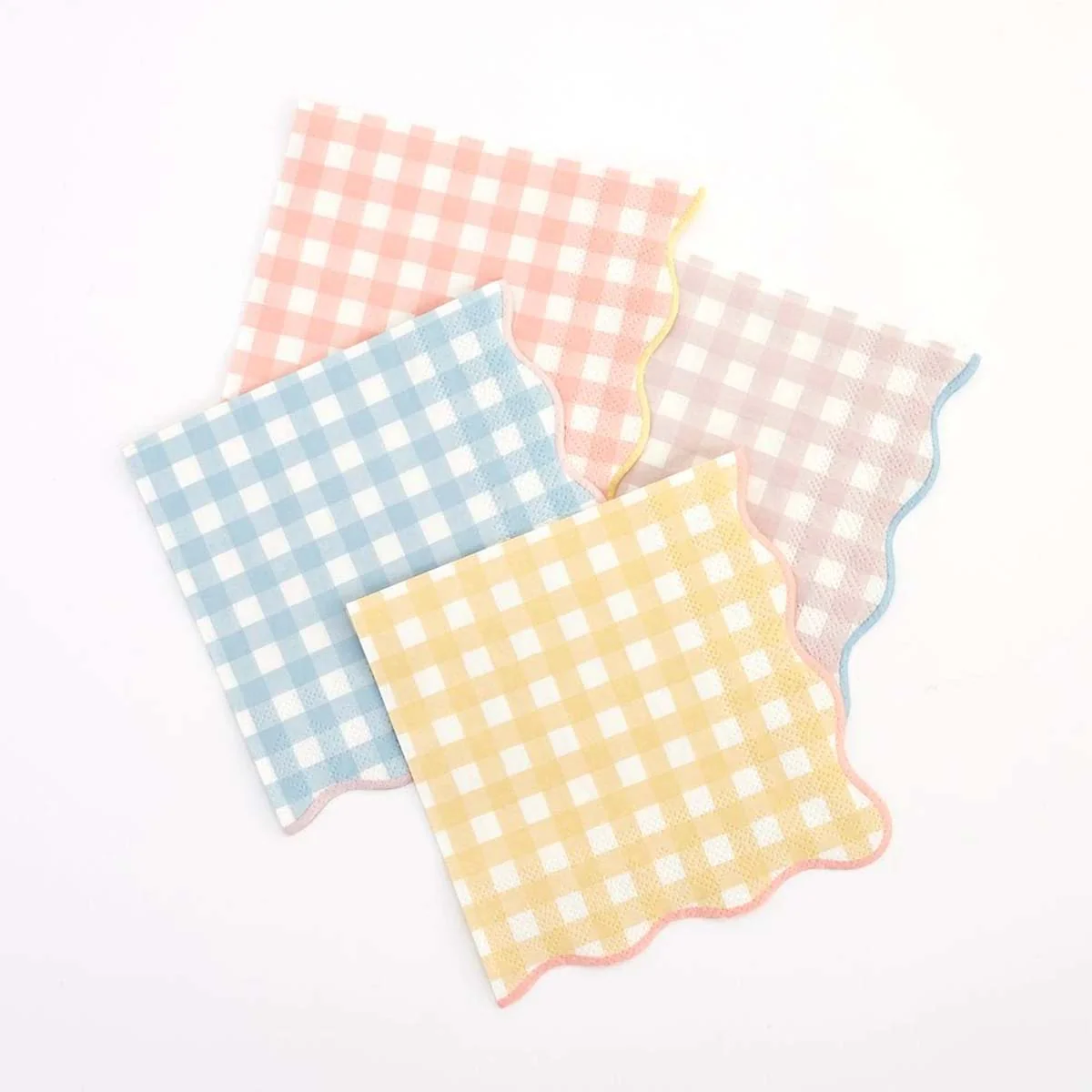 Gingham Lg Napkins
