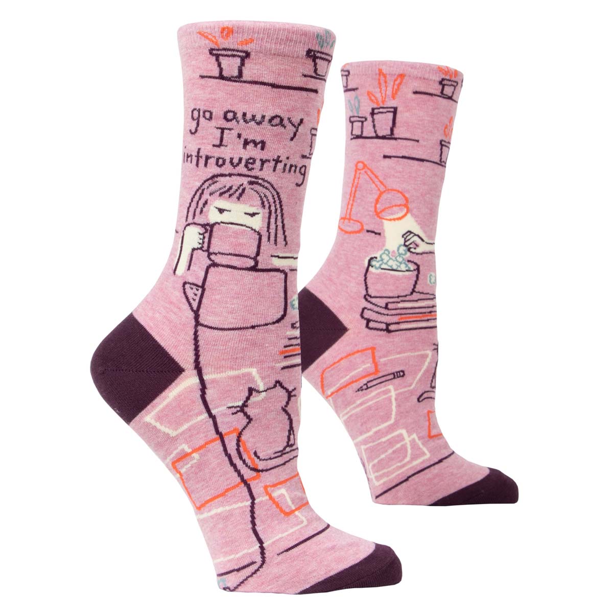 Go Away I'm Introverting Women's Sock - Image 4