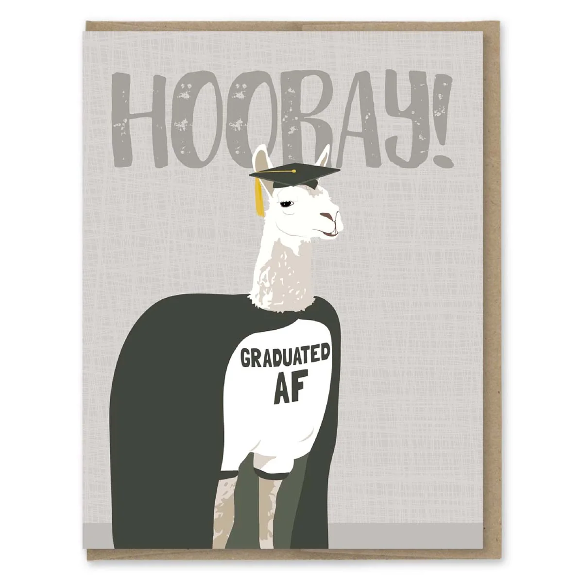Graduated AF Llama Card