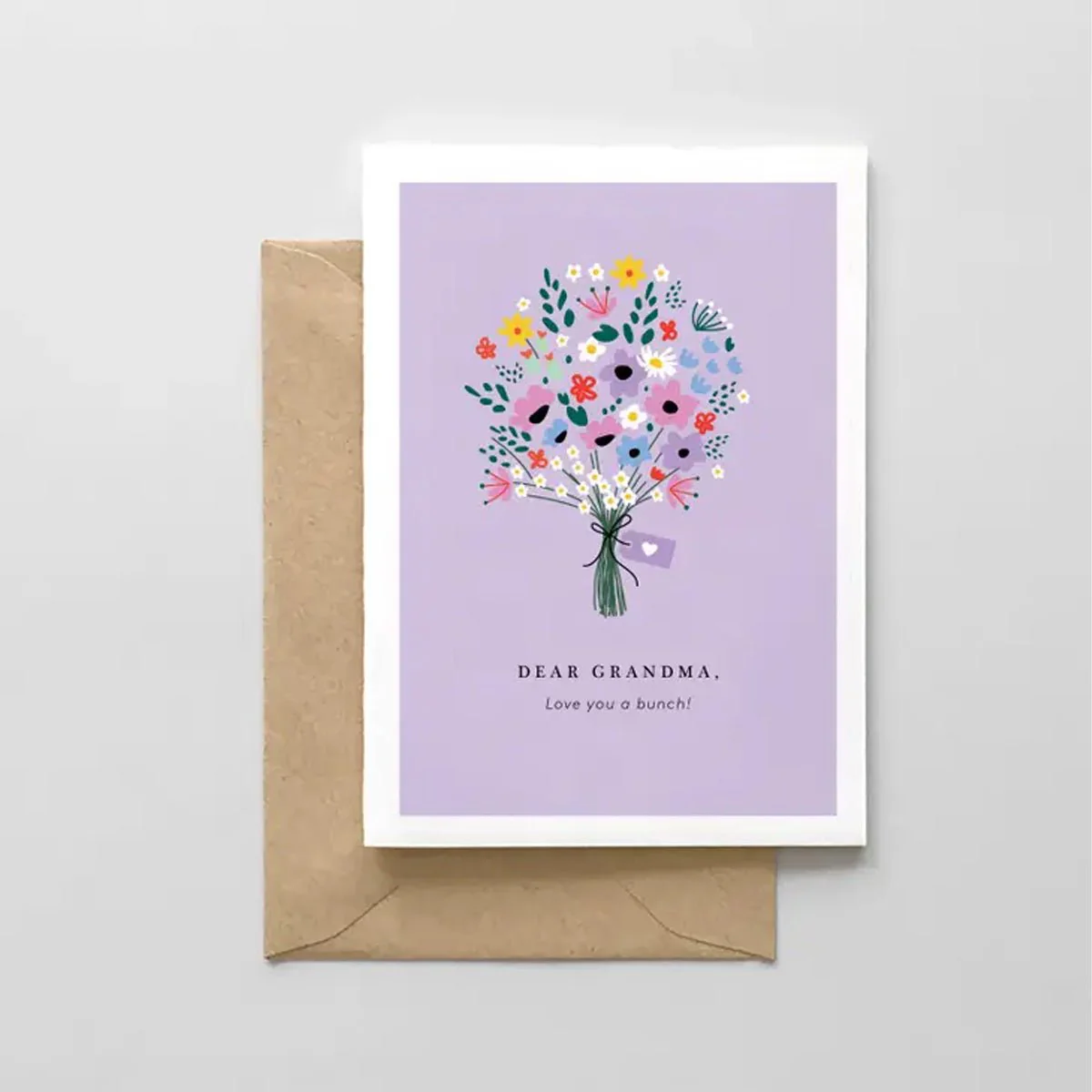 Grandma Love You a Bunch Greeting Card