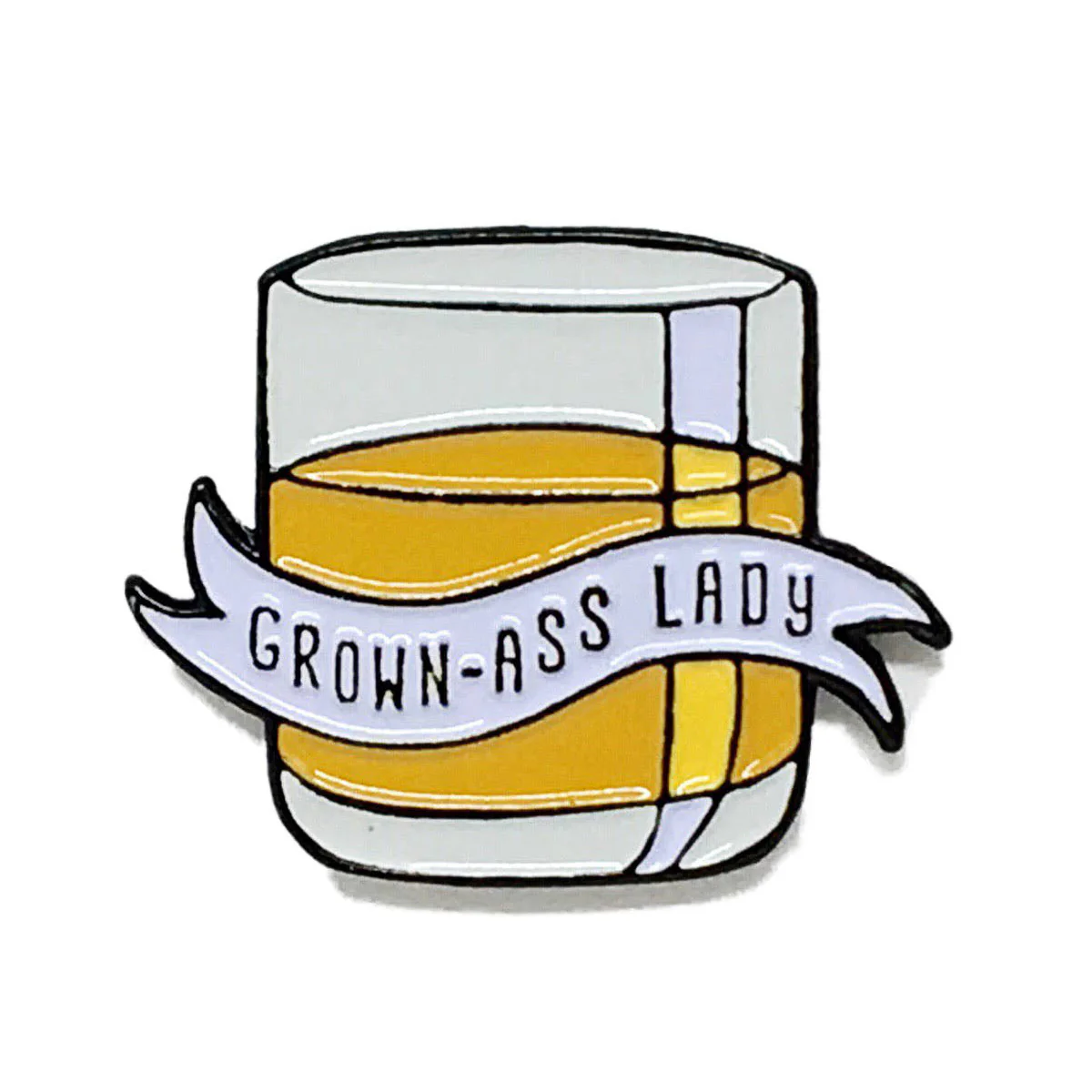 Grown-Ass Lady Enamel Pin - Image 2