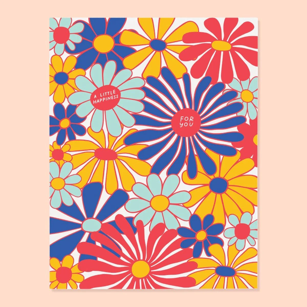 Happiness Daisy Greeting Card
